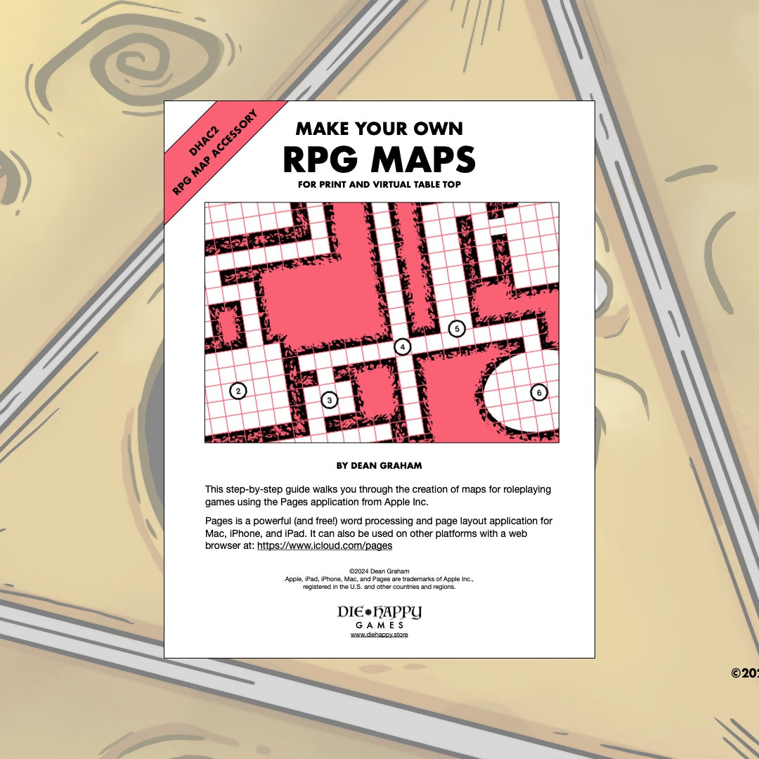 DHAC2 Make Your Own RPG Maps by Die Happy Games™