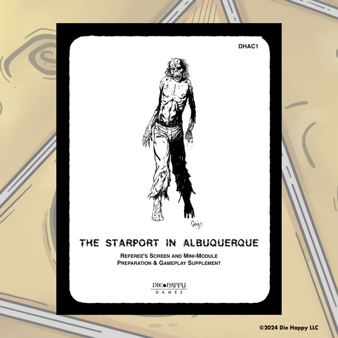 DHAC1 Referee's Screen and Mini-Module Supplement by Die Happy Games™