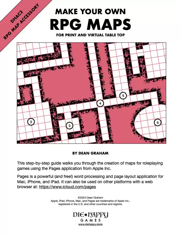 DHAC2 Make Your Own RPG Maps Cover