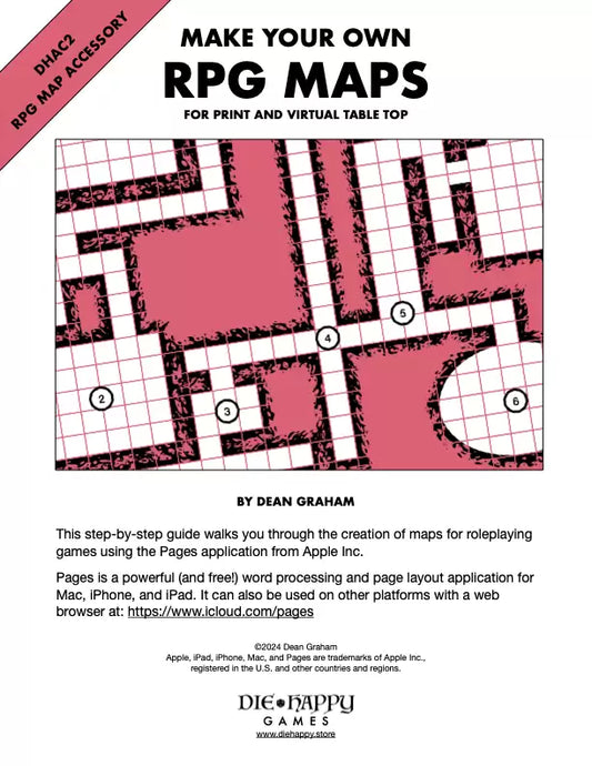 DHAC2 Make Your Own RPG Maps Cover