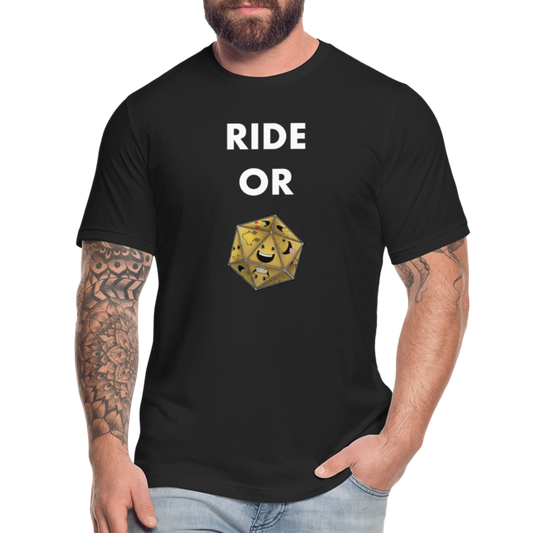 Ride or Die Futura Dark Tee by Die Happy Games™ - black