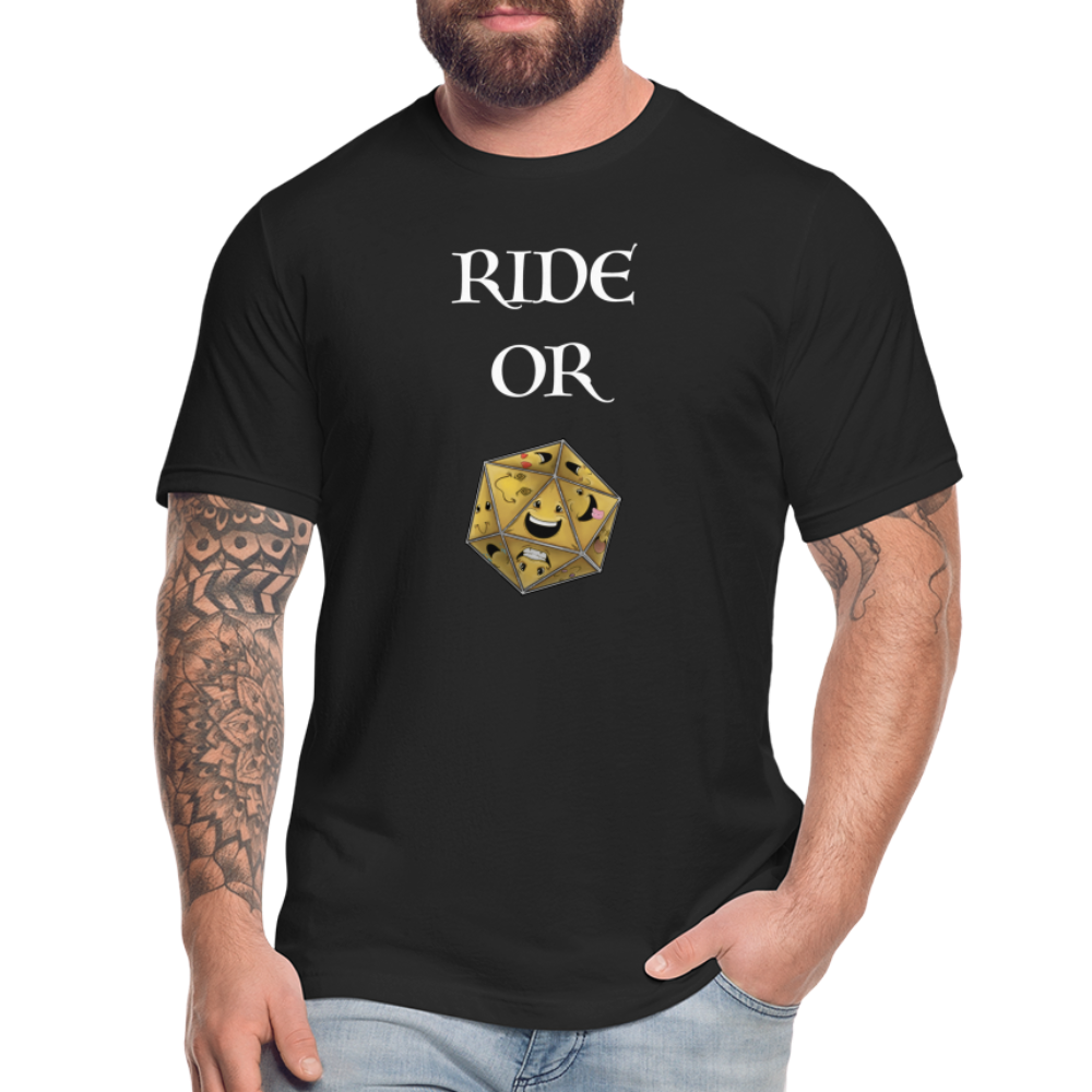 Ride or Die Luminari Dark Tee by Die Happy Games™ - black