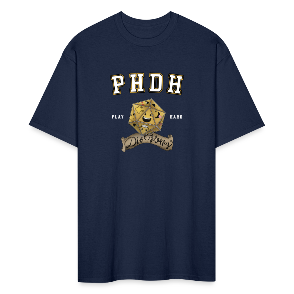 Play Hard U Men's Tall T-Shirt - navy